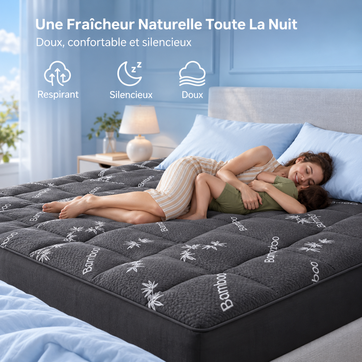 Le surmatelas Dormenia